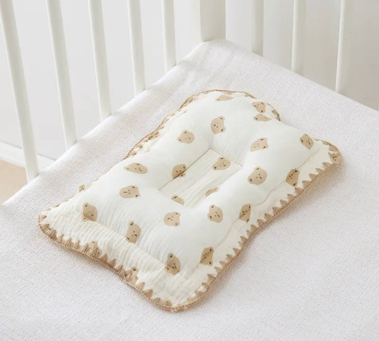 Soft Cotton Bear Pillow