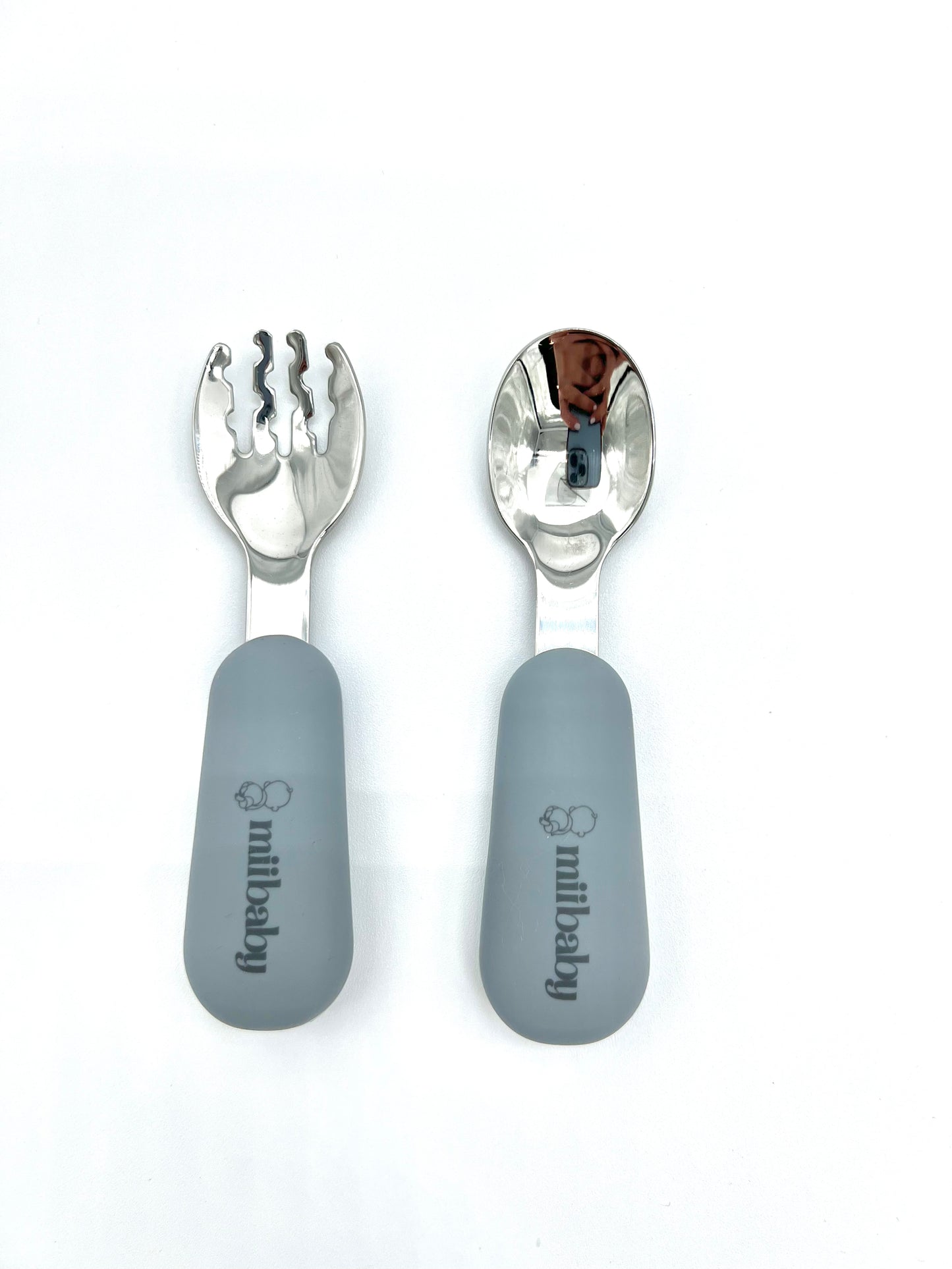 Love is in the Air 6 Pc Weaning Set (Pebble Grey)